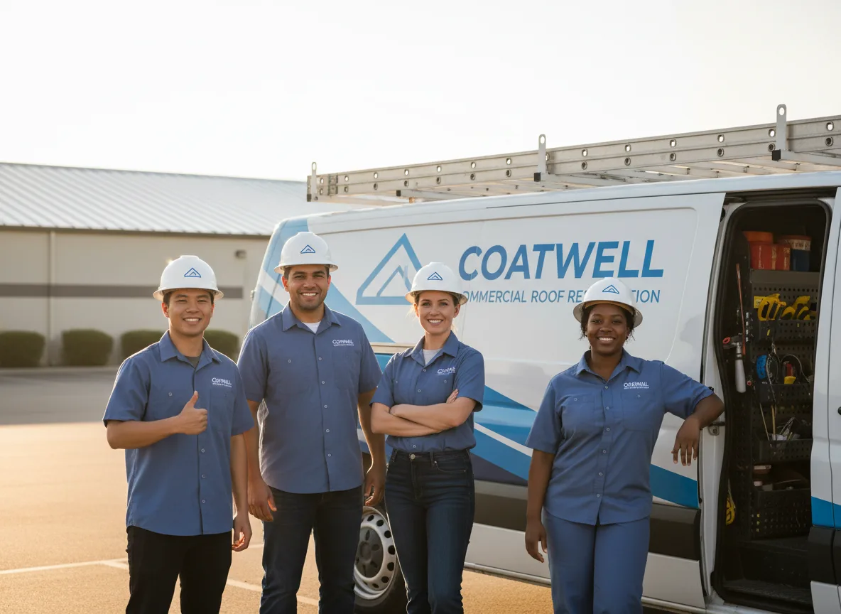 Commercial roof coating company in Yoder, IN